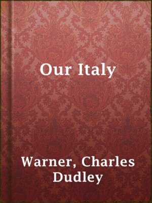 cover image of Our Italy